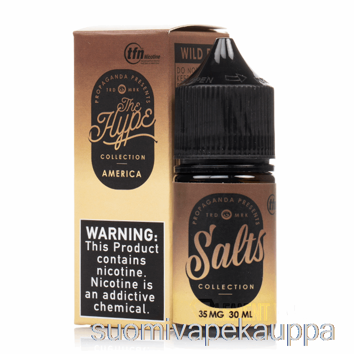 Vape Netistä Villi Tuli - Propagandasuolat E-neste - 30ml 50mg